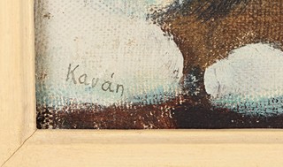 František Kaván (1866 – 1941) - Potok v cestě