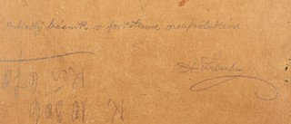 Adolf Liebscher (1857 – 1919) - Antický básník v přístavu neapolském