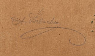 Adolf Liebscher (1857 – 1919) - Antický básník v přístavu neapolském