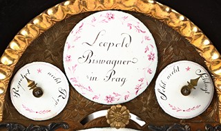 Leopold Biswanger (hodinář, in Prag) - Pražské barokní hodiny Leopold Biswanger in Prag