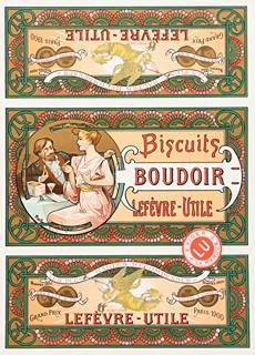 Alfons Mucha (1860 – 1939) - Biscuits Boudoir – Lefèvre-Utile