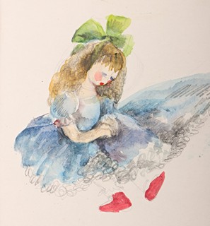 Jiří Trnka (1912 - 1969) - Návrh ilustrace