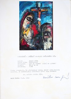 Josef Jíra (1929 - 2005) - Ukřižovaný