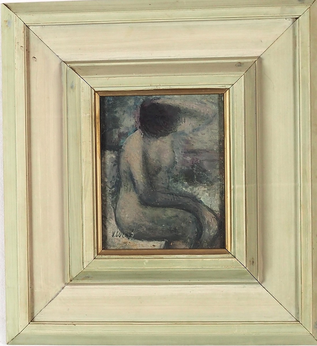 Vladimír Suchý (1923 - 1998) - Sedící žena