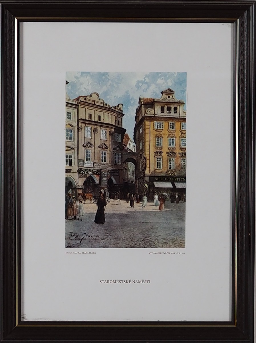 Václav Jansa (1859 - 1913) - Staroměstské náměstí