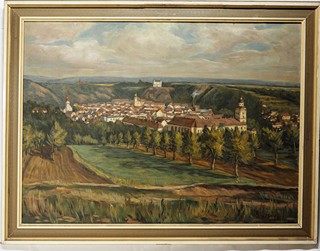 Moravský Krumlov od západu !velký formát!