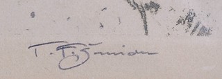 Tavík František Šimon (1877 - 1942) - Holandská krajina v zimě