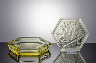Rudolf Hloušek (1909 - 1992) - Art Deco dóza „Satyr“