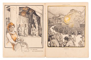 František Kupka (1871 - 1957) - Cyklus „L'Argent“ (Peníze), L'Assiette au Beurre no. 41 (1902)