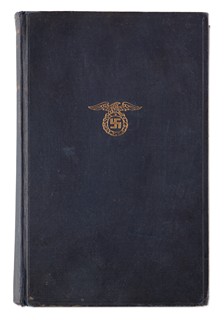 Adolf Hitler (1889 - 1945) - Mein Kampf (352.–354. vydání, 1938) s proveniencí (Jozef Lettrich, Dr. Jozef Prusák)