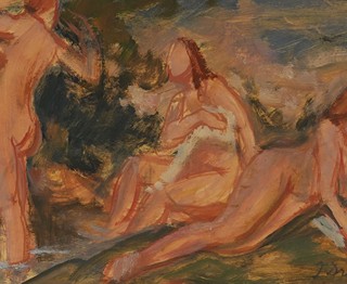 Josef Drha (1912 - 2009) - Koupání