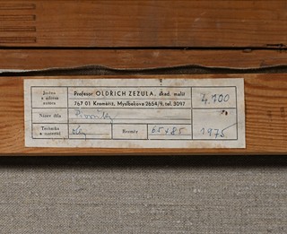 Oldřich Zezula (1907 - 1980) - Pivoňky - velký formát