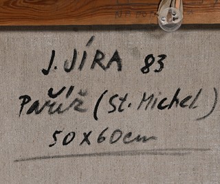 Josef Jíra (1929 - 2005) - Paříž (St.Michel)
