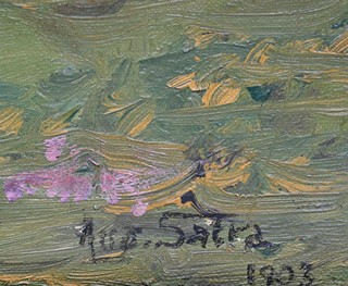 Augustin Satra (1877 - 1909) - Cesta krajinou