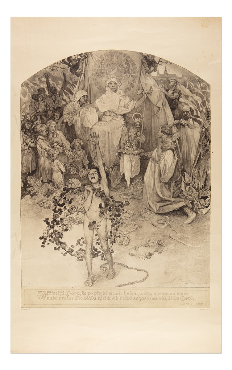 Alfons Mucha (1860 - 1939) - Procitnutí národa