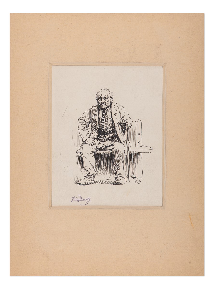 Láďa Novák (1865 - 1944) - Pantáta Paroubek