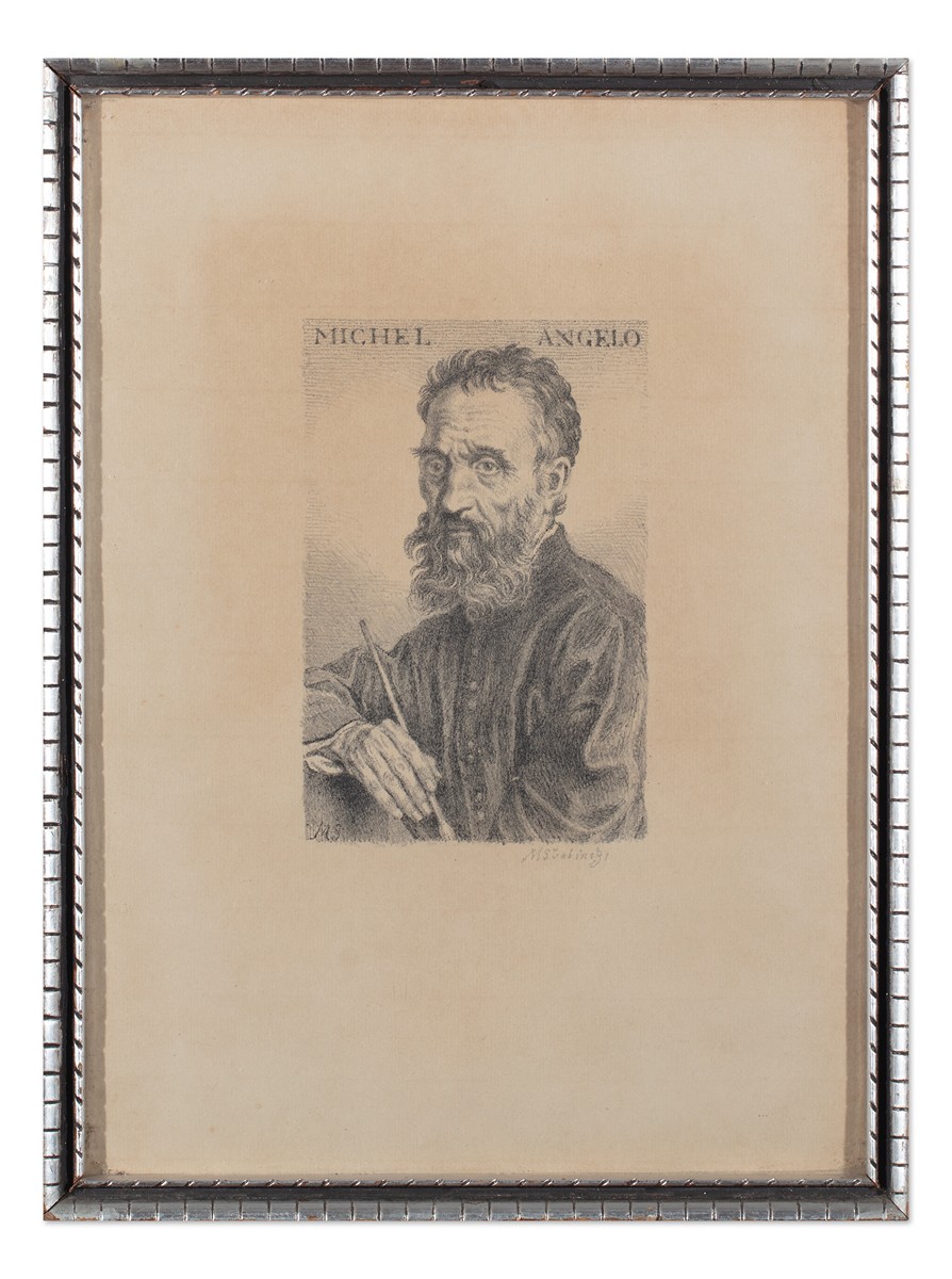 Max Švabinský (1873 - 1962) - Michelangelo