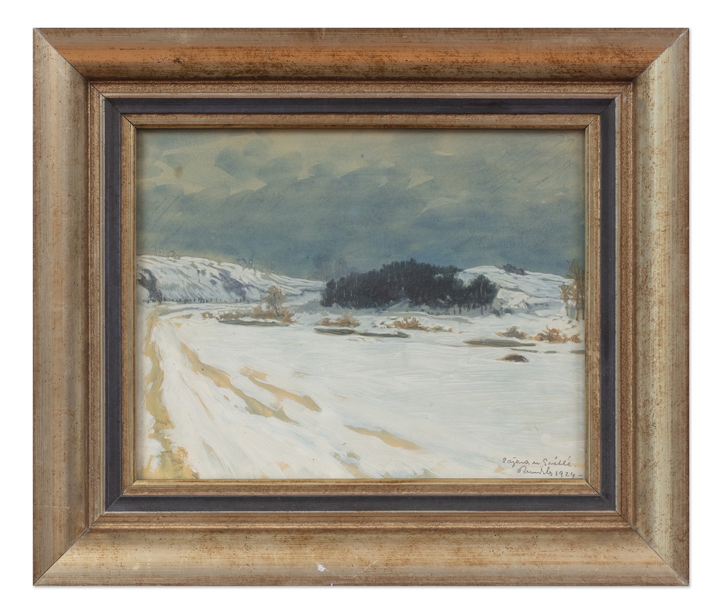 Jaroslav Panuška (1872 - 1958) - Sázava u Světlé