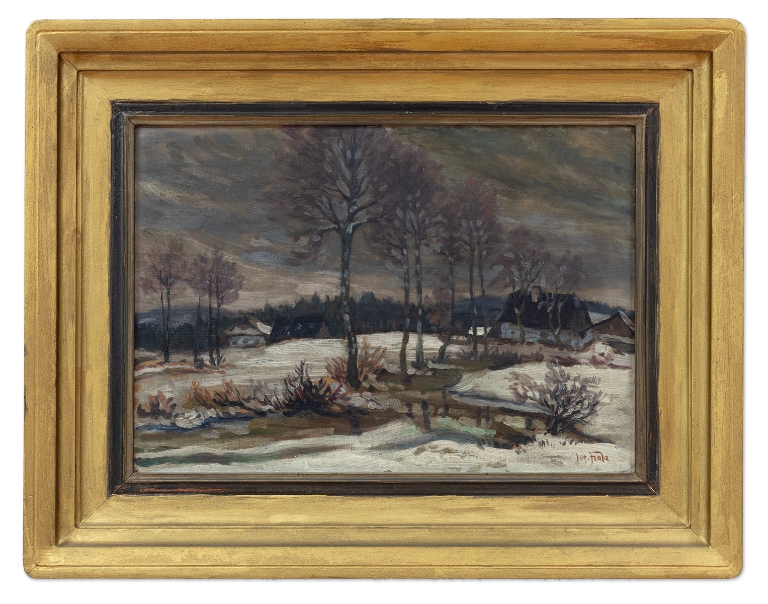 Josef Fiala (1882 - 1963) - Zimní krajina