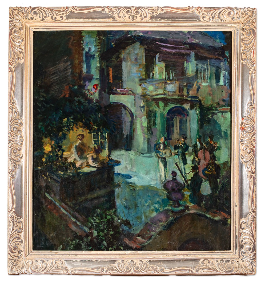 Alois Wierer (1878 - 1945) - Serenáda (velký formát)