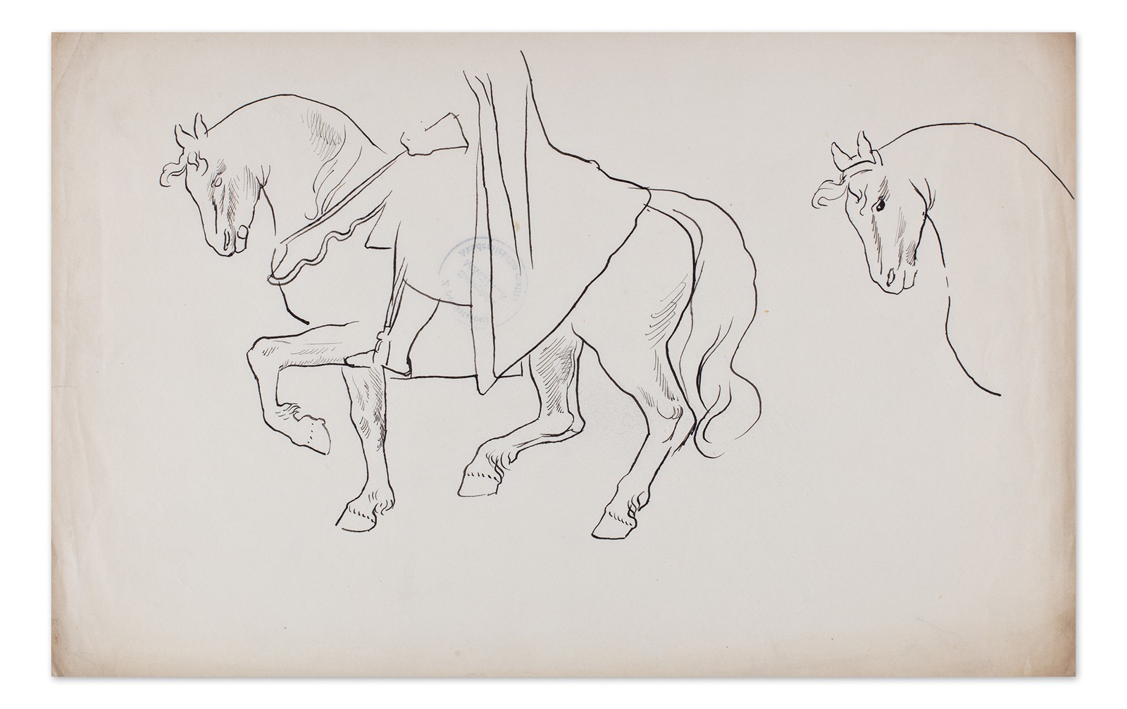 Svatopluk Máchal (1895 - 1947) - Studie koně