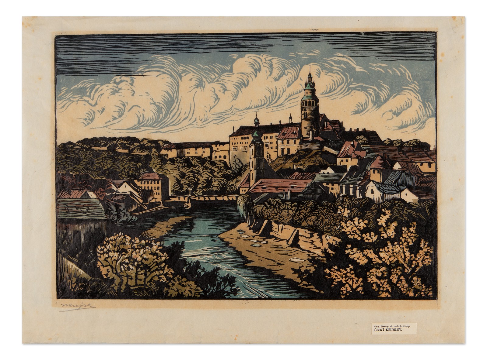Josef Krejsa (1896 - 1941) - Český Krumlov