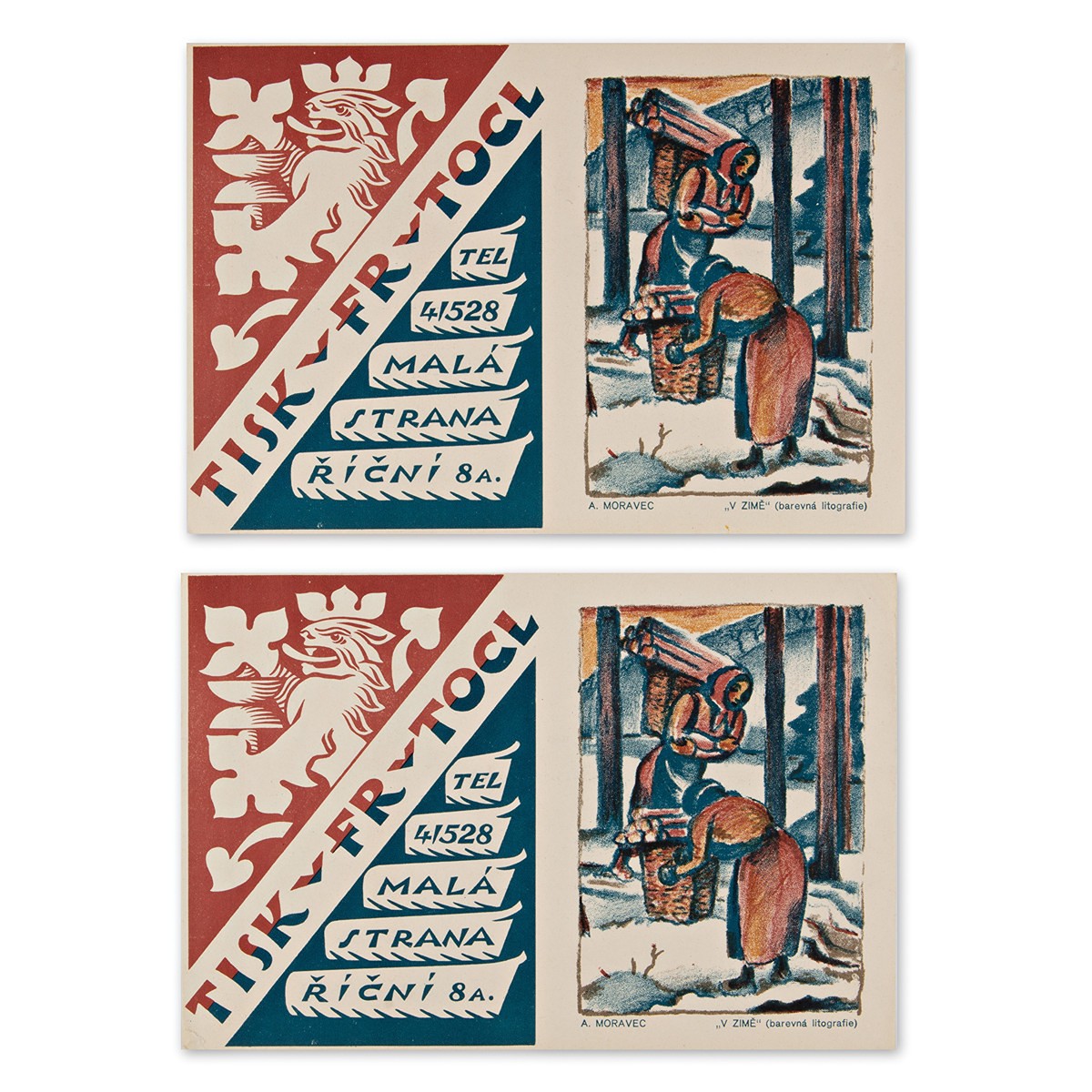Alois Moravec (1899 - 1987) - V zimě