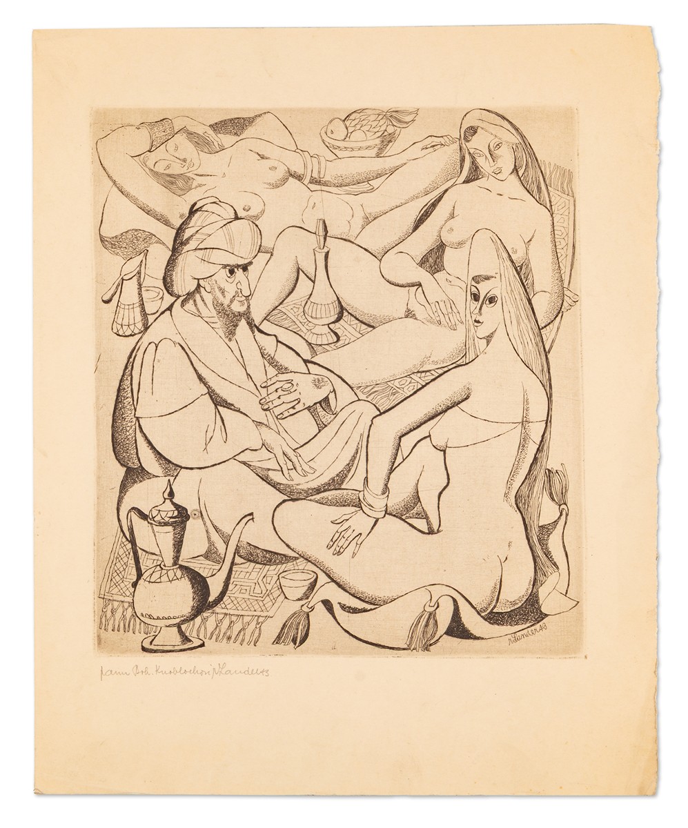 Richard Lander (1904 - 1982) - V harému