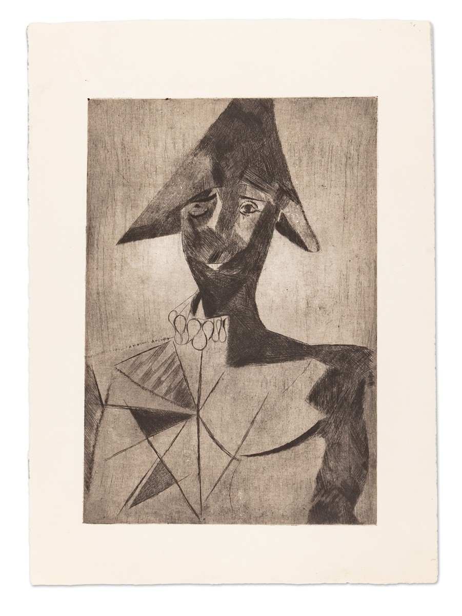 František Tichý (1896 - 1961) - Černý Arlecchino