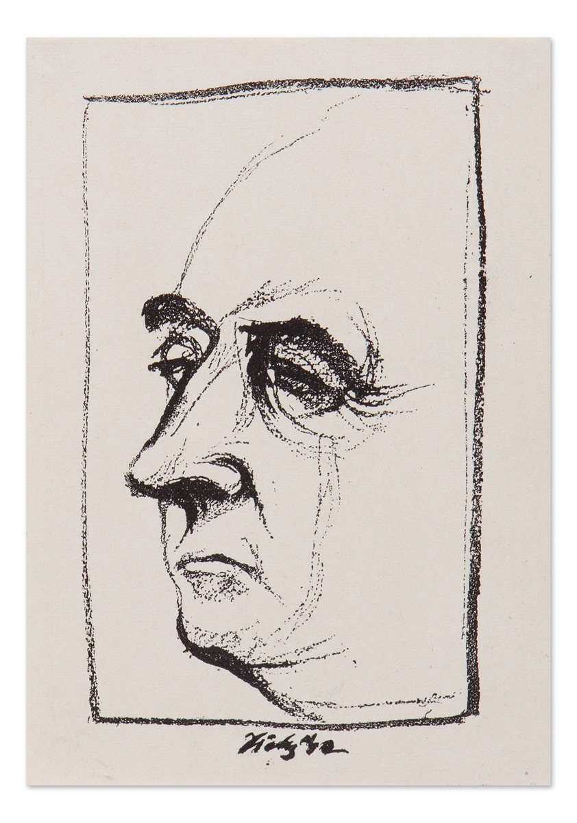 František Tichý (1896 - 1961) - Portrét Františka Zikmunda
