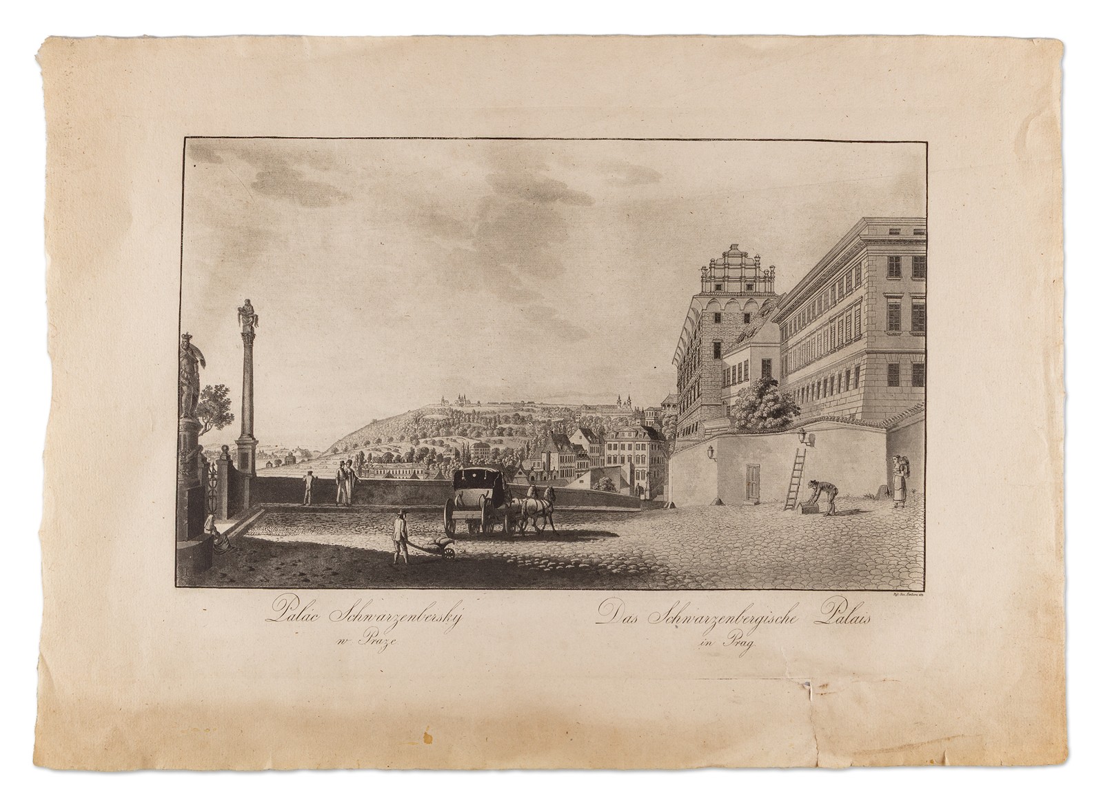 Josef Šembera (1794 - 1866) - Palác Schwarzenberský