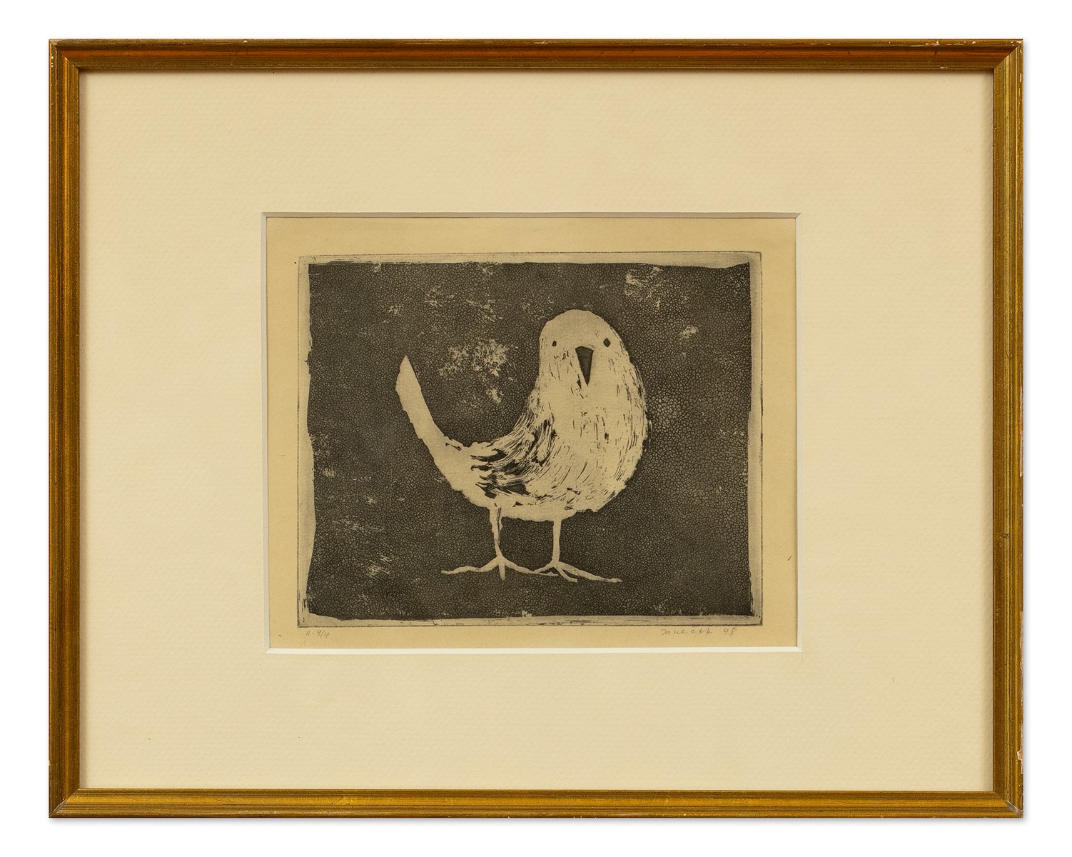 Ota Janeček (1919 - 1996) - Ptáček