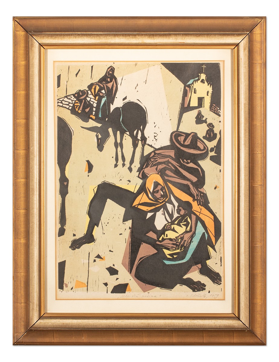 Vincent Hložník (1919 - 1997) - Mexická rodina