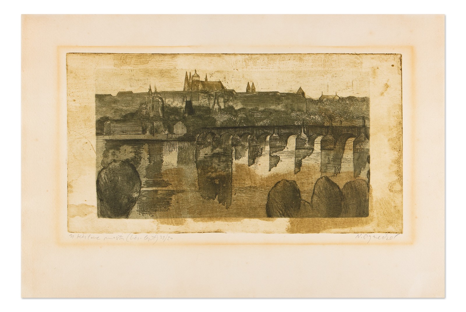 Naděžda Synecká (1926 - 2021) - U Karlova mostu