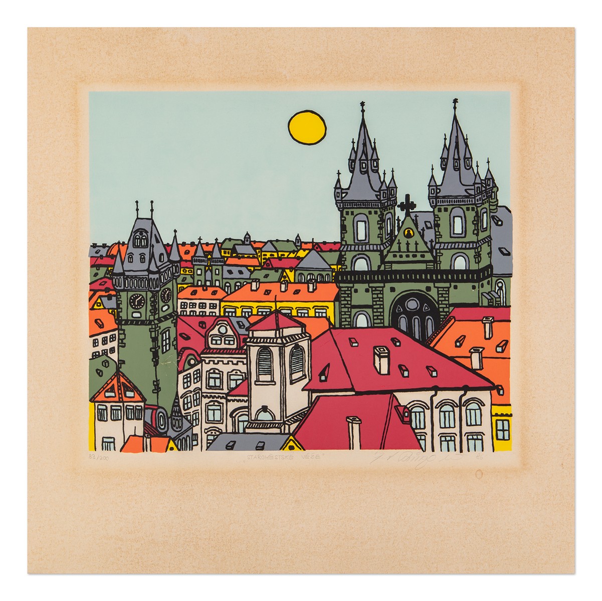 František Ringo Čech (1943) - Staroměstské věže