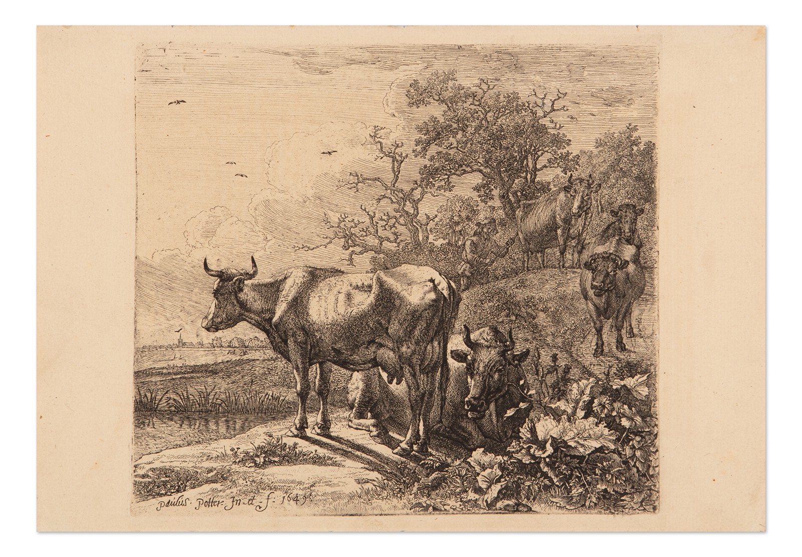 Paulus Potter (1625 - 1654) - Na pastvě