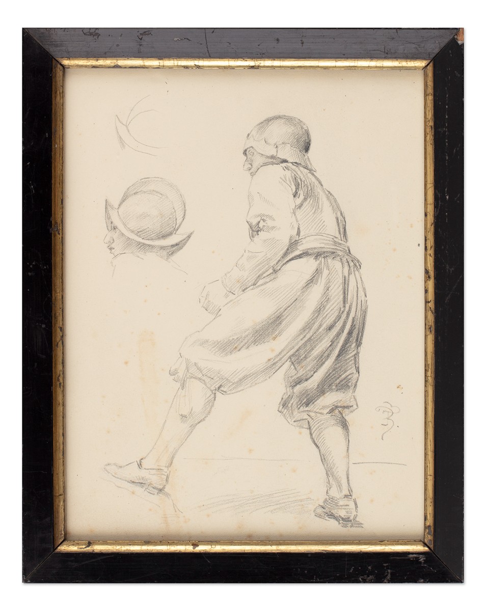 František Ženíšek (1849 - 1916) - Studie vojáka