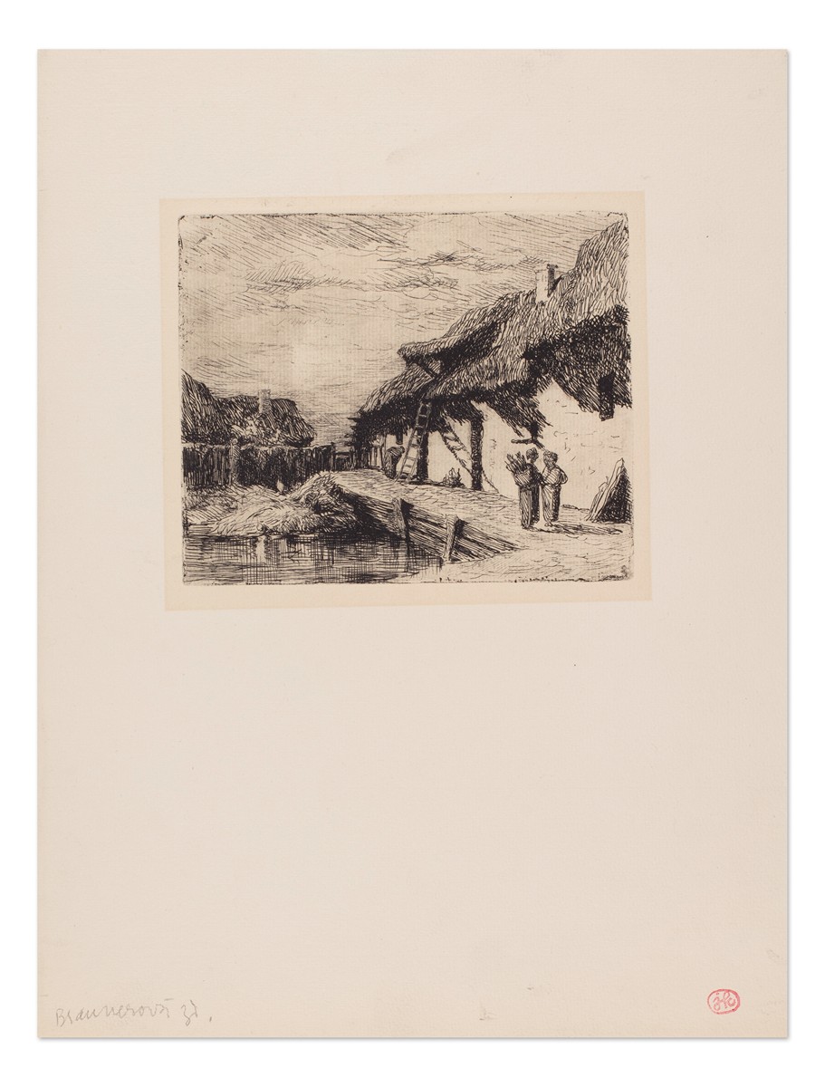 Zdenka Braunerová (1858 - 1934) - Statek