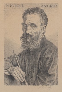 Max Švabinský (1873 - 1962) - Michelangelo