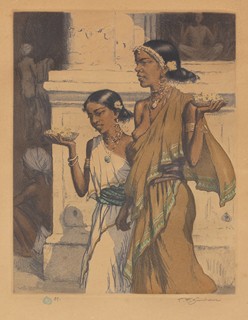 František Tavík Šimon (1877 - 1942) - Indické dívky, Ceylon