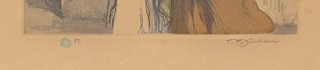 František Tavík Šimon (1877 - 1942) - Indické dívky, Ceylon