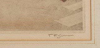 František Tavík Šimon (1877 - 1942) - Slunná pláž / Na pláži v Onivalu