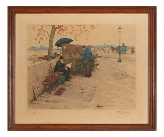 František Tavík Šimon (1877 - 1942) - Marchand des Ferrailles v Paříži