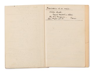 Viktor Stretti (1878 - 1957) - Skicář z Paříže