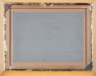 Carl Plückebaum (1880 - 1952) - Erinnerung an Neapel (Vzpomínka na Neapol)