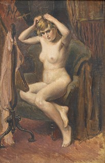 Otto Peters (1882 - 1970) - Dívčí akt