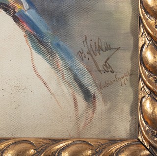 Český malíř přelomu 19. a 20. století - Dívka z Núbie (Egypt)