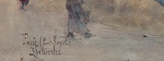 François Leteurtre - François Leteurtre (1882 - 1958) | Paris (Pont Royal)