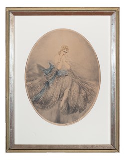 Louis Icart (1888 - 1950) - Raněná holubice / La Colombe Blessée