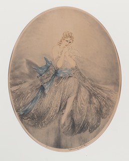 Louis Icart (1888 - 1950) - Raněná holubice / La Colombe Blessée
